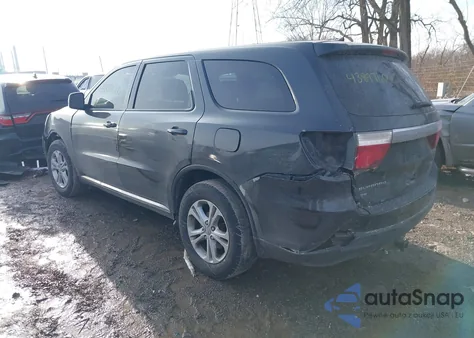 2013 Dodge Durango Sxt из США, поврежденный, VIN 1C4RDJAG8DC559460